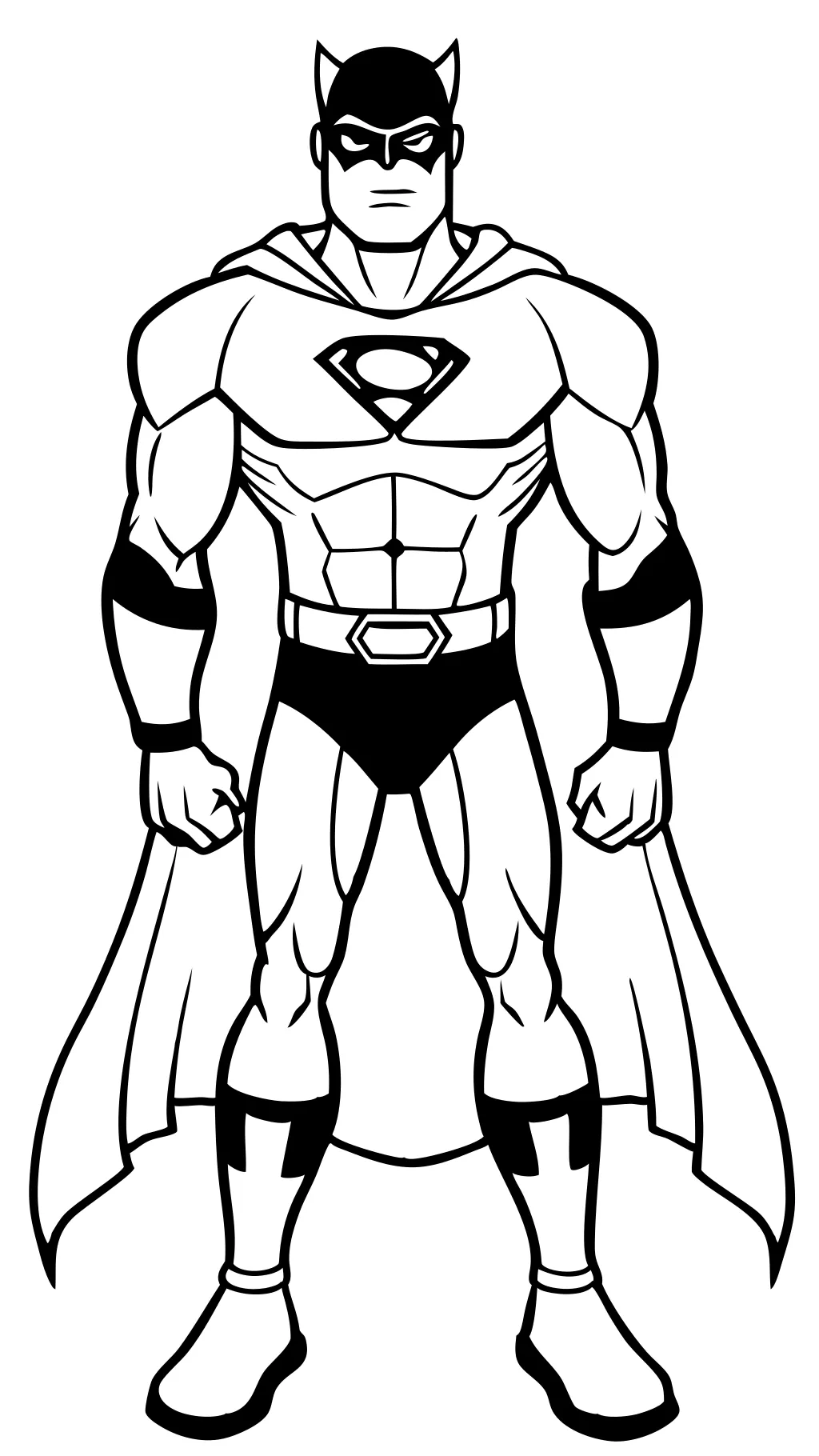 superhero printable coloring pages